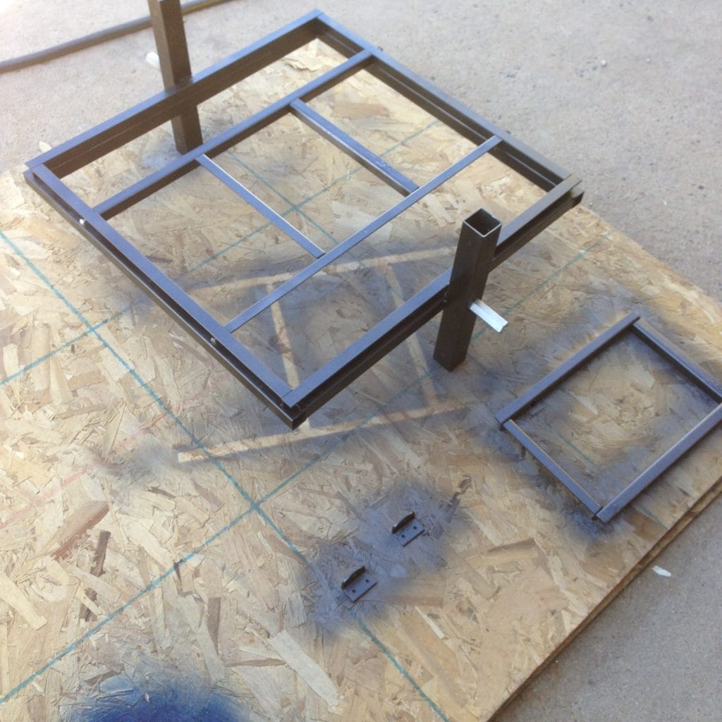 Painting frame upgrades for protovac like Adam Savage and Harrison Krix Volpin style vacuform tables