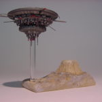 Close Encounters of the Third Kind Mothership Mini Model Kit